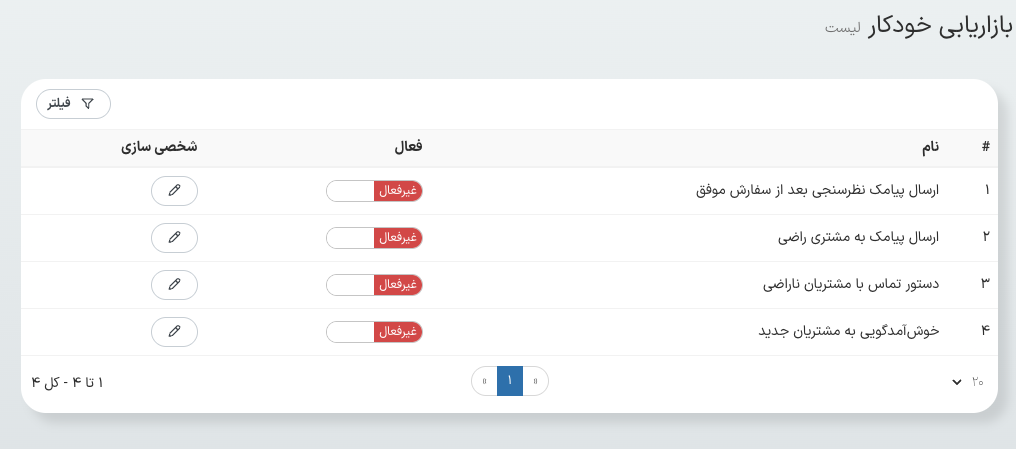 راهنمای سامانه خودکارساز
